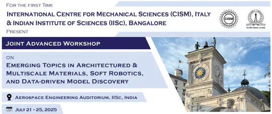 CISM-IISc Workshop @ IISc Bengaluru